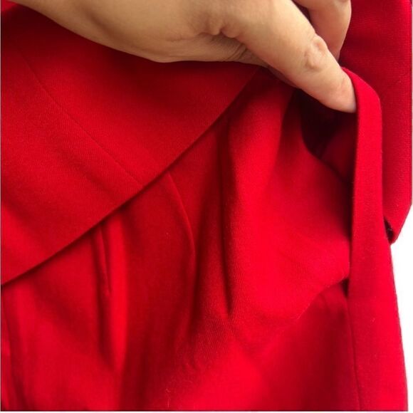 VTG | Talbots | Red Blazer and Skirt Suit 2 Piece - Picture 6 of 16